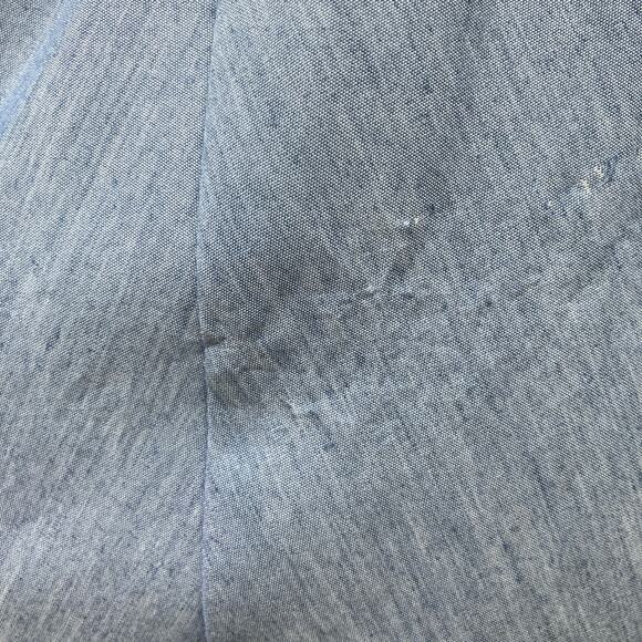 VTG Day Dress The Jones Girl Sz 12 Blue Floral Midi Pleated Feminine 50s 60s - Picture 13 of 13